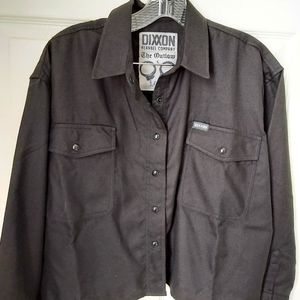 Womens Dixxon Crop Flannel shirt